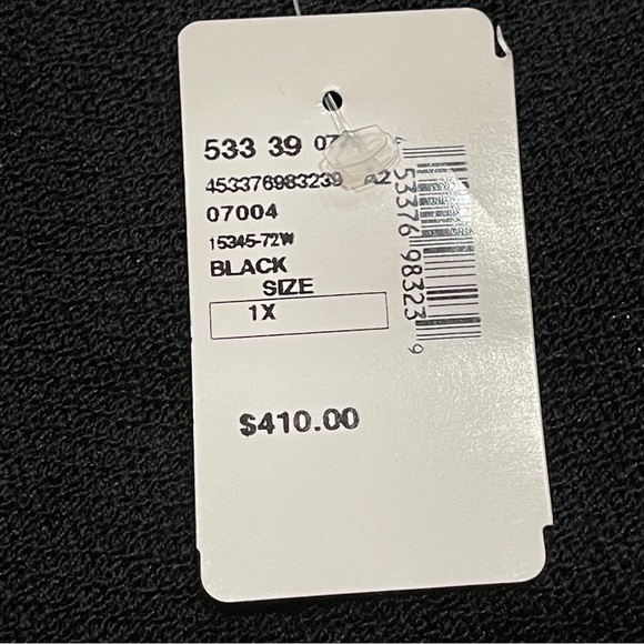 Vintage Steve Fabrikant Womens Santana Knit Career Skirt Size 1X Wool Blend NEW - Picture 8 of 9